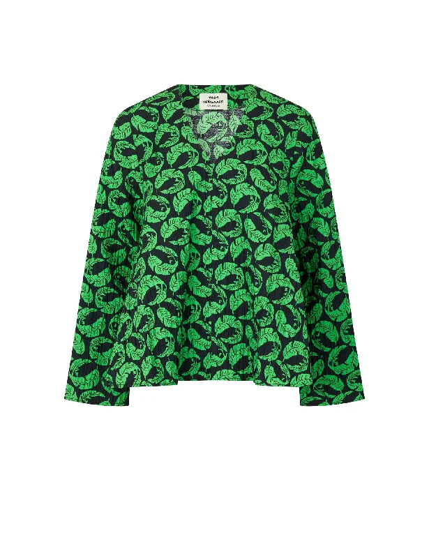 Floral Prints Chakra Berry Top AOP, Leaf AOP/Andean Toucan