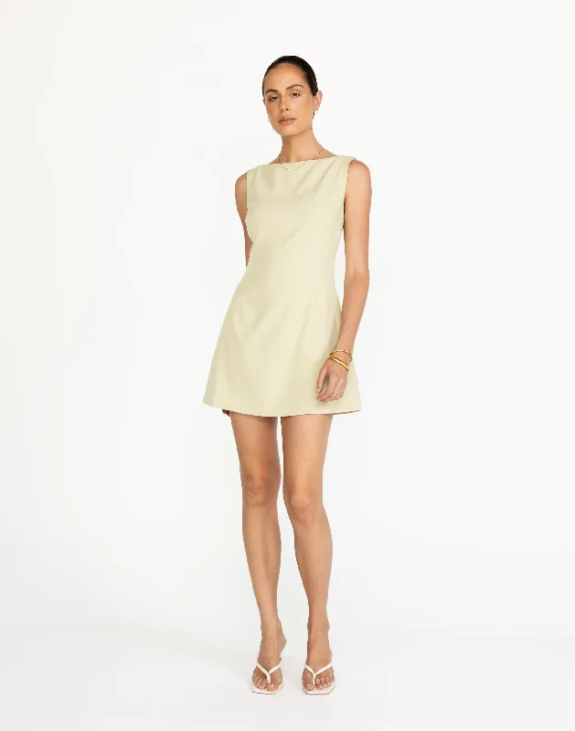 Fashionable Items Aisling Mini Dress (Pistachio)