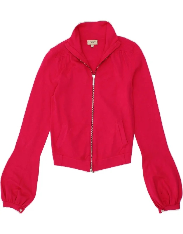Romantic Data KAREN MILLEN Womens Crop Tracksuit Top Jacket Size 1 Small Pink Viscose Romantic Data KAREN MILLEN Womens Crop Tracksuit Top Jacket Size 1 Small Pink Viscose