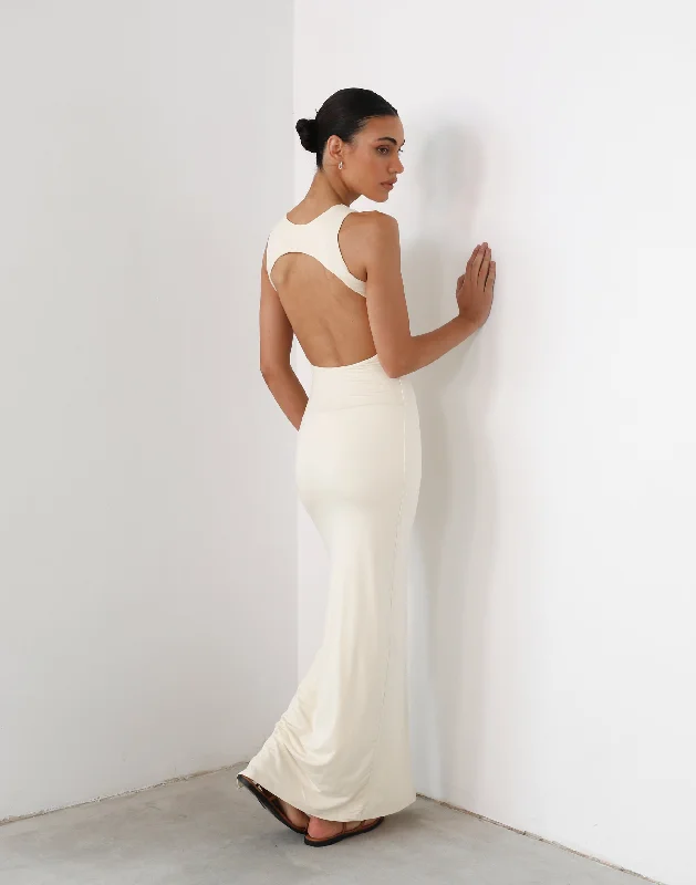 Fashion Must-have Forget It Maxi Dress (Cream)