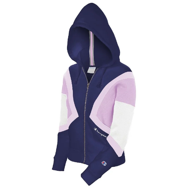 Youthful Vitality Champion Women's Color Block Hooded Sweatshirt Purple Size Medium - Black - L Youthful Vitality Champion Women's Color Block Hooded Sweatshirt Purple Size Medium - Black - L