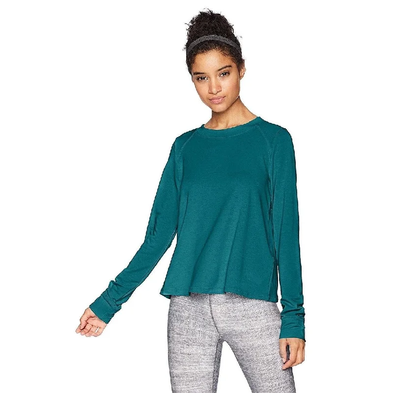 Celebrity Picks Under Armour Women’s Modal Terry Crew Long Sleeve Shirt Teal Size Extra Small - Blue - XS Celebrity Picks Under Armour Women’s Modal Terry Crew Long Sleeve Shirt Teal Size Extra Small - Blue - XS