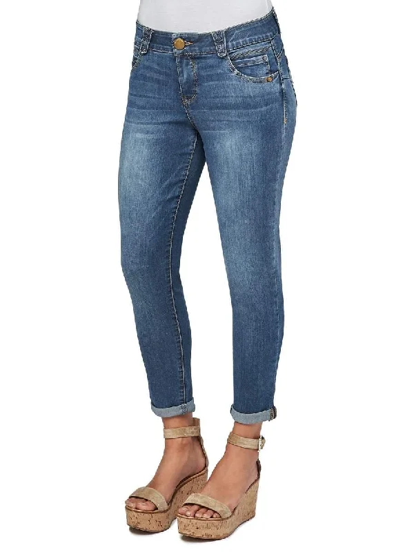 Perfect Tailoring DEMOCRACY "Ab"solution Ankle Skimmer Blue Jeans