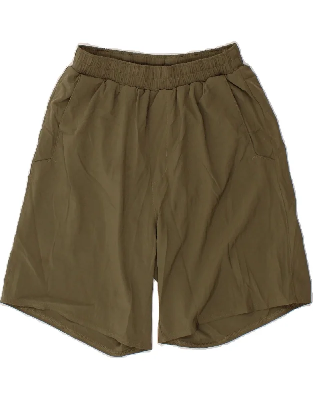 Exquisite Craftsmanship COLUMBIA Womens Sport Shorts Medium  Khaki Polyester