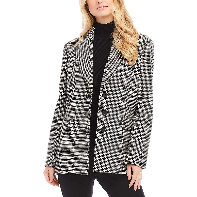 Artistic Temperament Karen Kane Womens Houndstooth  Suit Jacket