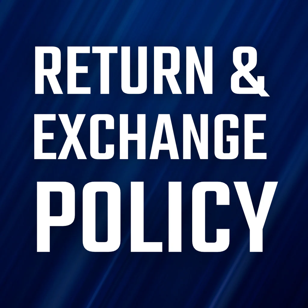 Return & Exchange Please contact our support team to initiate the return process.