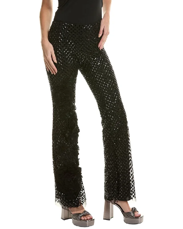 Must-have For Fashion Alberta Ferretti Silk-Blend Trouser