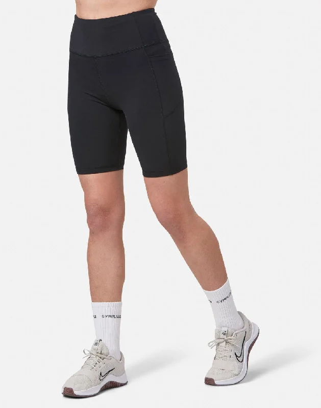 Elegant Design Relentless 8" Bike Short in Black