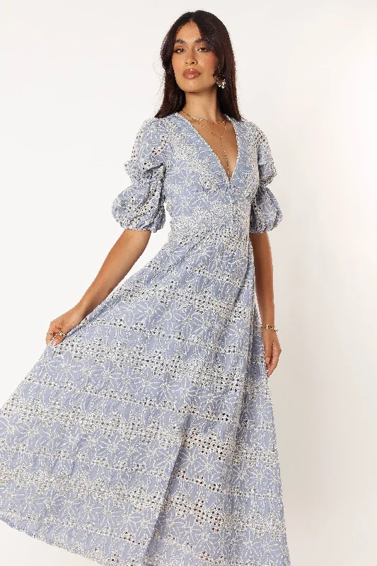 Fashion Must-have Tani Midi Dress - Blue