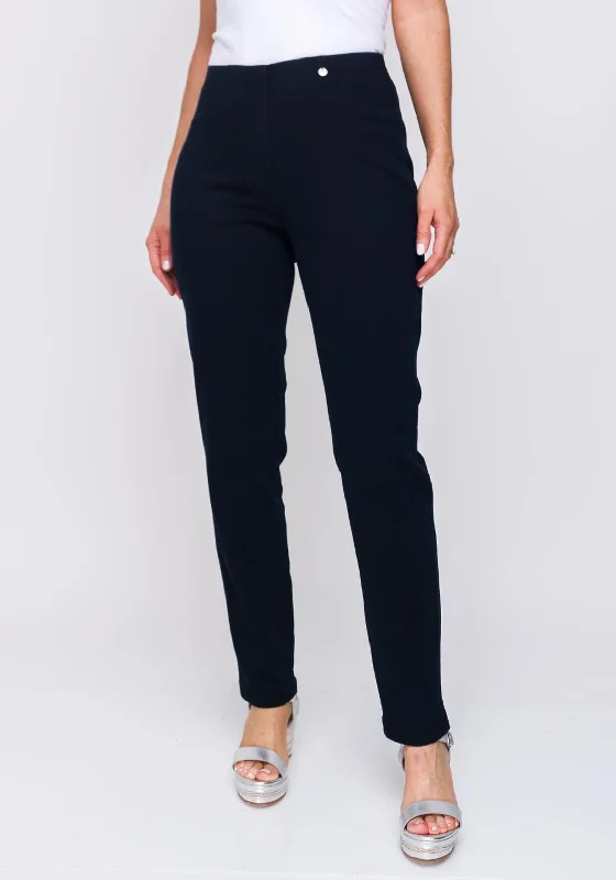 Fashion Classic Robell Bella Stretch Denim Jeans, Navy