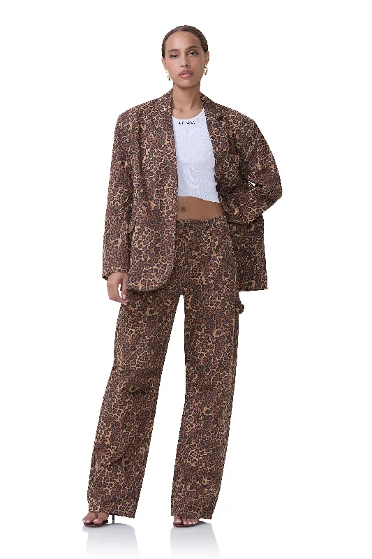 Retro Fashion Joette Blazer - Rock Leopard